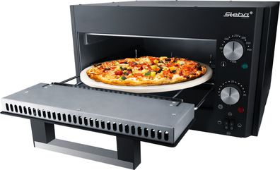 Steba Power-Pizzabäcker PB 1000, inkl. Pizzastein mit Ø 30 cm