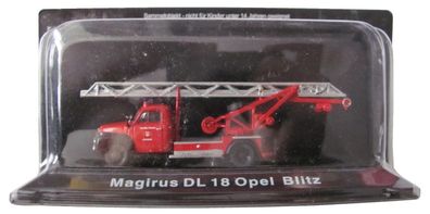 Freiwillige Feuerwehr Wiedenbruck - Magirus DL 18 Opel Blitz - Feuerwehr Modell 1-72