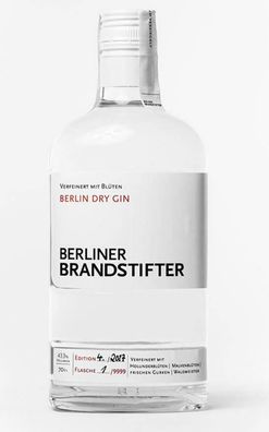Berliner Brandstifter Berlin Dry Gin 0,7 l, 43,3 % vol.