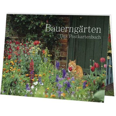 Postkartenbuch Bauerngärten Postkartenbücher Ansichtskarte Postkarte Garten Blumen