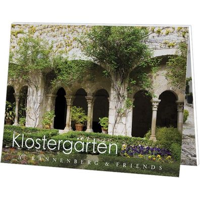 Postkartenbuch Klostergärten Postkartenbücher Ansichtskarte Postkarte Garten Blumen