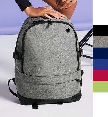 BagBase Rucksack Schule gepolstertes Rückenteil und Laptopfach Backpack BG550