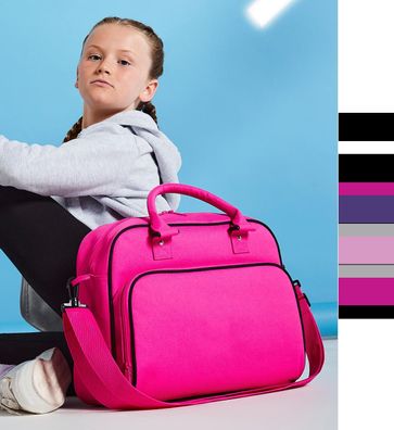 BagBase Kinder Umhängetasche Junior Dance Bag kontrastfarben 15L BG145 NEU