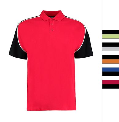 Kustom Kit Herren Poloshirt Baumwolle bedruckbar Monaco Polo Shirt KK611 NEU