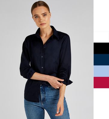 Kustom Kit Damen Workwear Oxford Bluse Hemd XS bis 3XL Top LA KK361 NEU