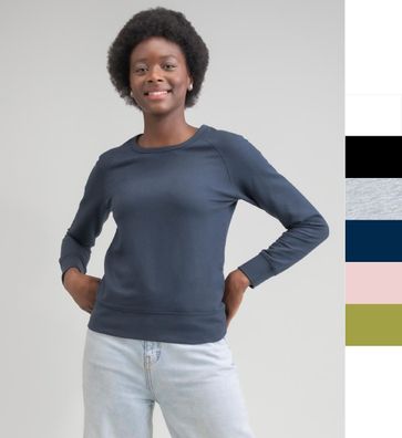 Mantis Damen Sweatshirt Pullover weiter rundhals Ausschnitt Favourite M77 NEU