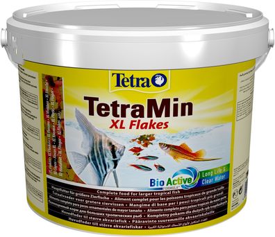 TetraMin XL 10 Liter Eimer Futter Flockenfutter für Zierfische