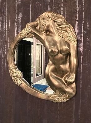 Wandspiegel Spiegel Frau sexy alles Hand gemacht und bemalt in Europa Kunst Wanddeko