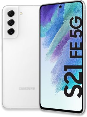 Samsung Galaxy S21 FE 5G, 256 GB, White, NEU, OVP