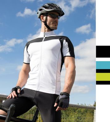 Result Herren Fitness Bike Shirt UV Schutz Funktionsmaterial Top S188M NEU