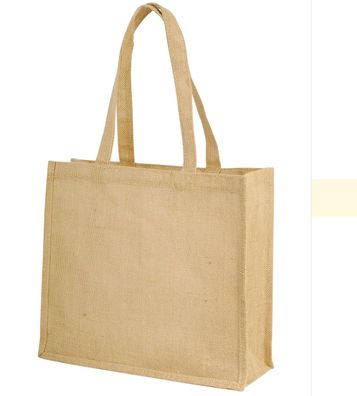 Shugon Einkauftasche bedruckbar Long Jute Shopper Bag Calcutta 1105-70 NEU