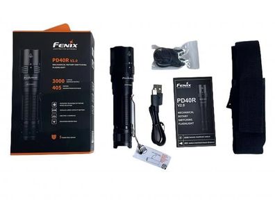 Fenix PD40R V2.0 | LED Taschenlampe | 3.000 Lumen | 21700 Akku | Retoure