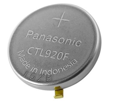 Citizen Akku Panasonic Knopfzelle Batterie LiIon mit Fähnchen CTL920F