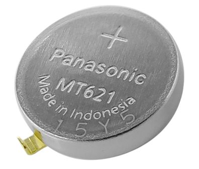 Citizen | Akku Panasonic Knopfzelle Batterie LiIon mit Fähnchen MT621