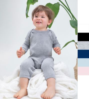 20er Pack BabyBugz Baby Schlafanzug Krabbeln 3-18 Monate Baumwolle BZ13 NEU