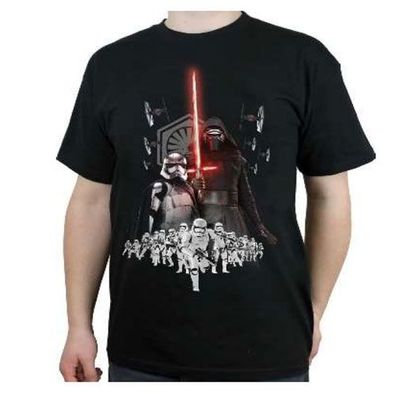 T-Shirt SW First Order schwarz M Star Wars - Diverse - (Textilien / T-Shirts)