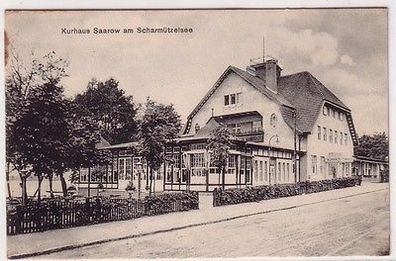 66801 Ak Kurhaus Saarow am Scharmützelsee um 1920