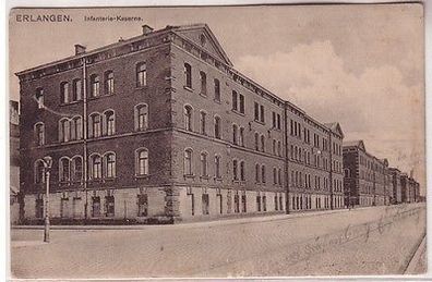 66594 Feldpost Ak Erlangen Infanterie Kaserne 1916