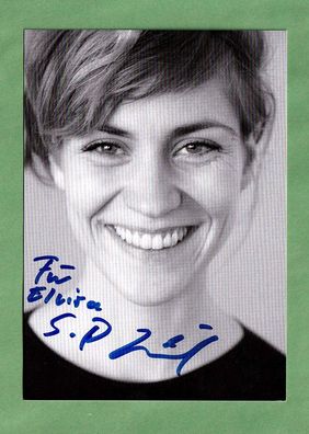 Sophie Pfenningstorf ( dt. Schauspielerin - Babylon Berlin) - persönlich signiert