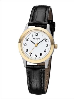 Regent 75650919 – Uhr für Frauen, Leder-Armband