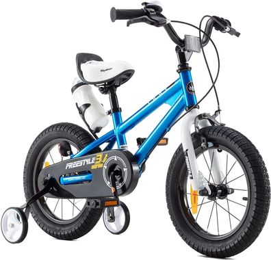 RoyalBaby 16" Kinderfahrrad, Freestyle BMX Fahrrad für Jungen und Mädchen,