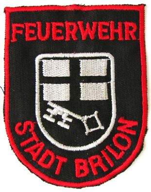 Feuerwehr - Stadt Brilon - Ärmelabzeichen - Abzeichen - Aufnäher - Patch - Motiv 1