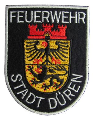 Feuerwehr - Stadt Düren - Ärmelabzeichen - Abzeichen - Aufnäher - Patch - Motiv 1