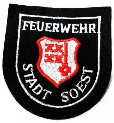 Feuerwehr - Stadt Soest - Ärmelabzeichen - Abzeichen - Aufnäher - Patch - Motiv 1