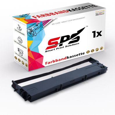 1x Kompatibel für Epson LQ 300 Plus II Farbbänder C13S015633 Schwarz
