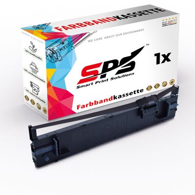 1x Kompatibel für Epson LQ 690 (C11CA13041) Farbbänder C13S015610 Schwarz