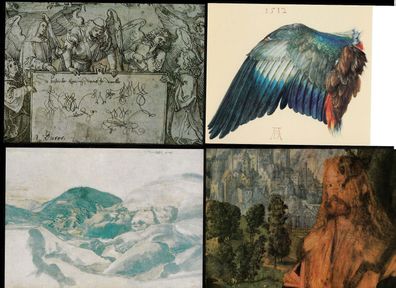 Bund 5 x Albrecht Dürer Sonderpostkarten