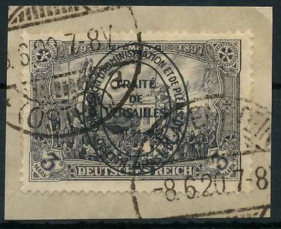 Allenstein Nr 28 gestempelt Briefstück X462C1A