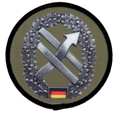 DEUTSCH-FRANZÖSISCHE BRIGADE SKULL Aufnäher/Patch Bundeswehr/Reservist/BW/Army