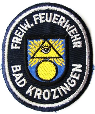 Freiwillige Feuerwehr - Bad Krozingen - Ärmelabzeichen - Abzeichen - Aufnäher - #1