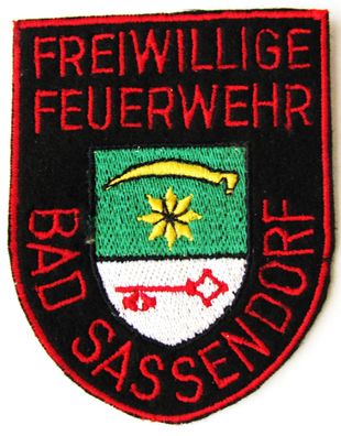 Freiwillige Feuerwehr - Bad Sassendorf - Ärmelabzeichen - Abzeichen - Aufnäher