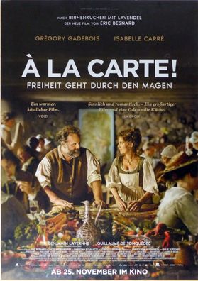 A la Carte! - Freiheit geht durch den Magen -Org Kinoplakat A1-Teasermotiv-Filmposter
