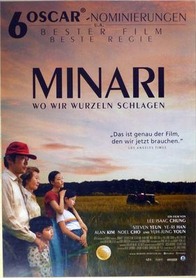 Minari - Wo wir Wurzeln schlagen - Original Kinoplakat A1 - Steven Yeun - Filmposter