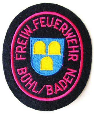 Freiwillige Feuerwehr - Bühl in Baden - Ärmelabzeichen - Abzeichen - Aufnäher