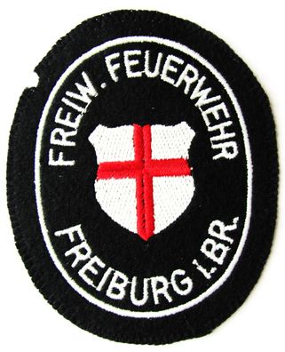 Freiwillige Feuerwehr - Freiburg im Breisgau - Ärmelabzeichen - Abzeichen - Aufnäher