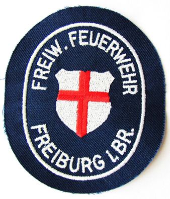 Freiwillige Feuerwehr - Freiburg im Breisgau - Ärmelabzeichen - Abzeichen - Aufnäher