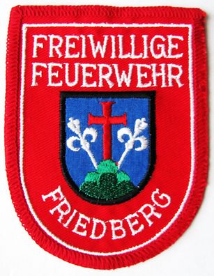 Freiwillige Feuerwehr - Friedberg - Ärmelabzeichen - Abzeichen - Aufnäher - Patch