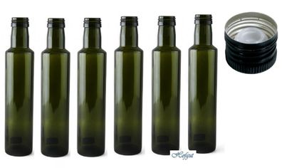 10 Flasche Dorica antik, leer 500 ml Fïllvolumen incl. Schraubverschluss m. Ausgießer