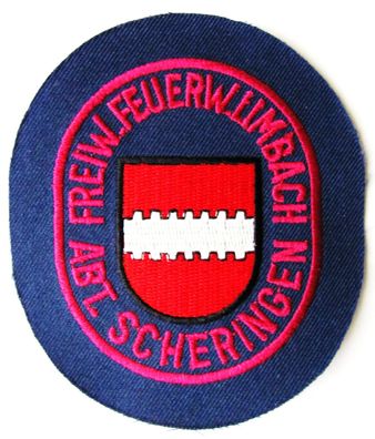 Freiwillige Feuerwehr - Limbach Abt. Scheringen - Ärmelabzeichen - Abzeichen