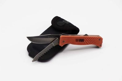 Taschenmesser mit Säge und Messertasche