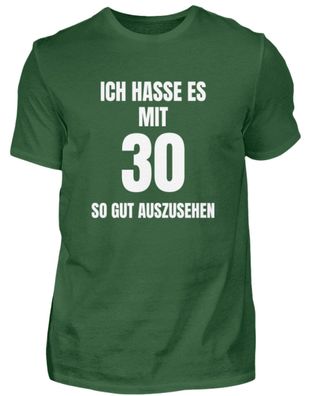ICH HASSE ES MIT 30 SO GUT Auszushen - Herren Basic T-Shirt-POXB4CDX