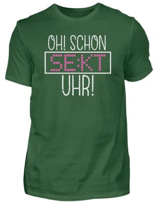 OH! SCHON SE: KT UHR! - Herren Basic T-Shirt-2GGAXQD7