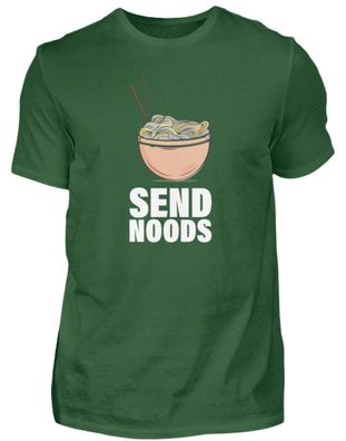 SEND NOODS - Herren Basic T-Shirt-ZBAL33VX