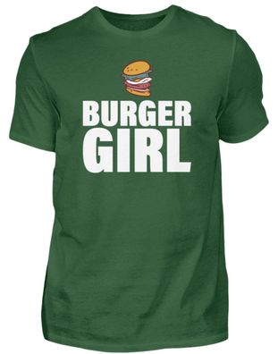 BURGER GIRL - Herren Basic T-Shirt-WJPIE3DF