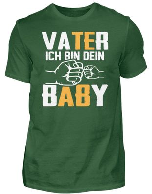 VATER ICH BIN DEIN BABY - Herren Basic T-Shirt-V30XYPXT