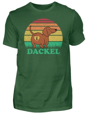 DACKEL - Herren Basic T-Shirt-5AUJEUQE
